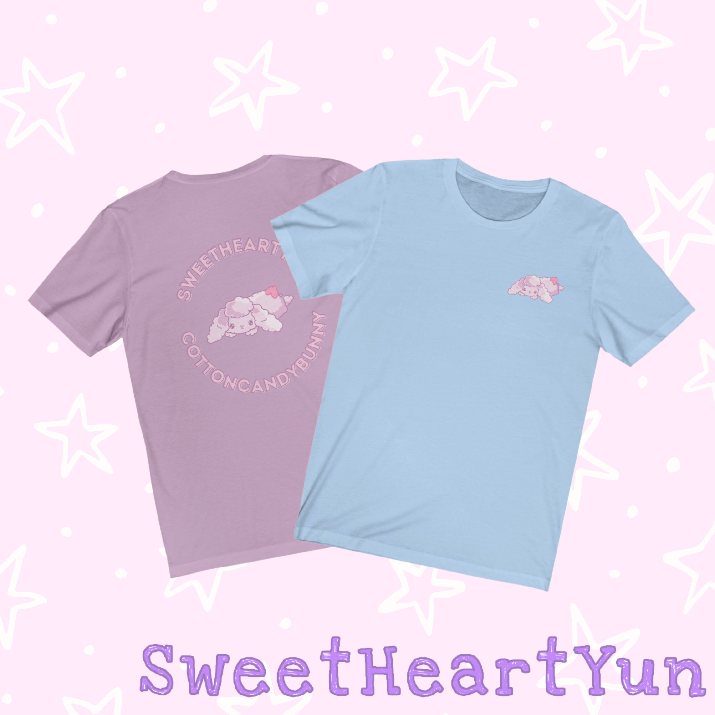 Sweet Heart Yun Casualyami Kawaiifairy Keikawaii T Shirt Etsy