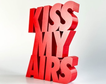 KISS MY AIRS Figurines Sneakerhead Cadeau Décoration de la maison Décoration de bureau Décoration Hypebeast Décor Statue
