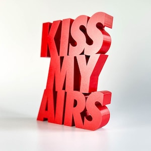 KISS MY AIRS Figures Sneakerhead Gift Home Decoration Desk Decor Decoration Hypebeast Decor Statue