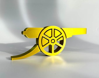 Arsenal Decoration, Arsenal Figure, Arsenal Gift, Home Decoration, Football Gift, Arsenal Cannon