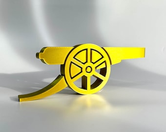 Décoration Arsenal, Figurine Arsenal, Cadeau Arsenal, Décoration d'intérieur, Cadeau football, Canon Arsenal