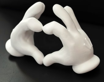 Topolino - Cuore d'amore - Mani - Decorazione regalo Hypebeast