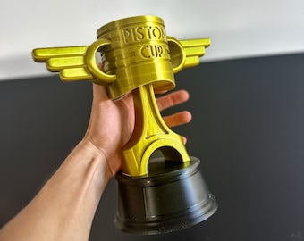 PISTON CUP Decoration, Trophy Figure, Cars Fan Gift, Home Decoration, Car Movie