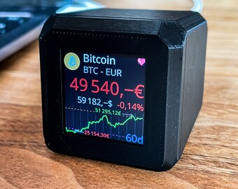 Bitcoin Display Etsy