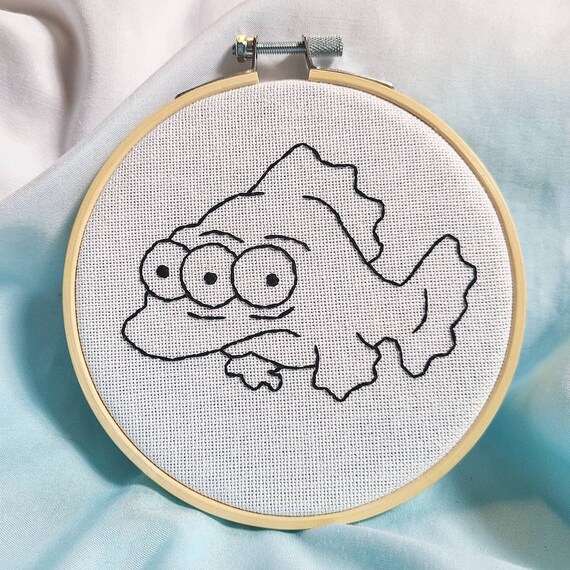 【Simpsons x King Ice】Blinky The Three-Eyed Fish ネックレス Blinky the Three-Eyed Fish From The Simpsons 1