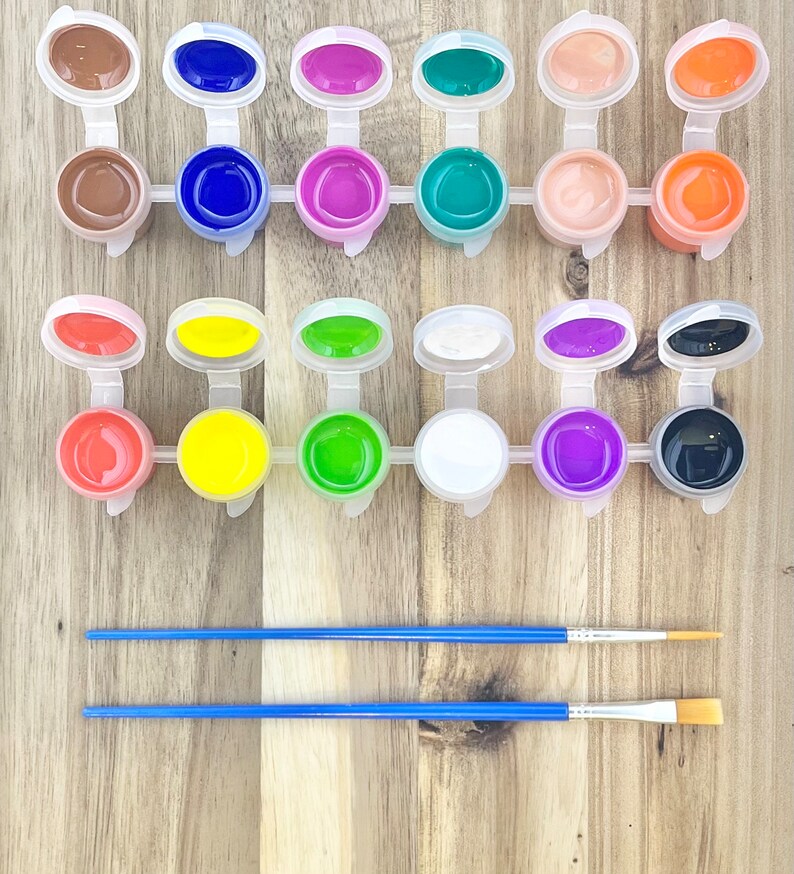 Bulk Paint Strip Paint Brush Set Bulk Acrylic Paint Set Bulk Craft