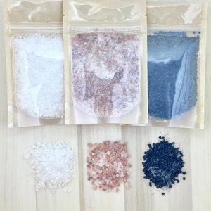 Bath Salts Spa Gift Essential Oil Spa Gift for Her Sea Salt Soak Bath Salt Soak Vegan Bath Salt Soak Natural Bath Gift Party Favor Bath Gift