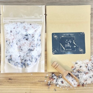 Personalized Wedding Favor Bath Salt Favor Wedding Party Favor for Wedding Bath Salt Favor Wedding Favor Idea Personalized Party Favor Gift