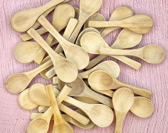Bulk Mini Wooden Spoons for Sugar Bulk Spoon Sugar Scoop Bulk Wooden Scoop for Sugar Spoon for Bulk Jar Scoop For Coffee Scoop for Tea Scoop