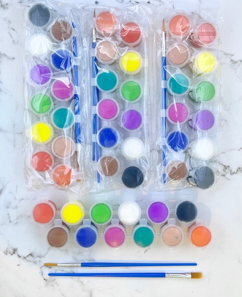 Bulk Paint Strip Paint Brush Set Bulk Acrylic Paint Set Bulk Craft