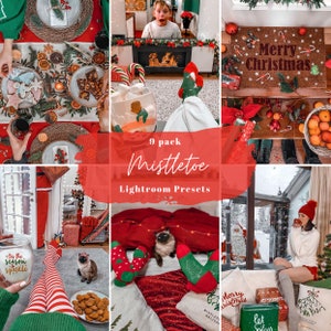 Mistletoe&wine Presets 9 LIGHTROOM mobile Preset/ 9 Presets/Instagram Filter, uk, Preset, Lightroom Filter //. Weihnachten, festlich, gemütlich, warm