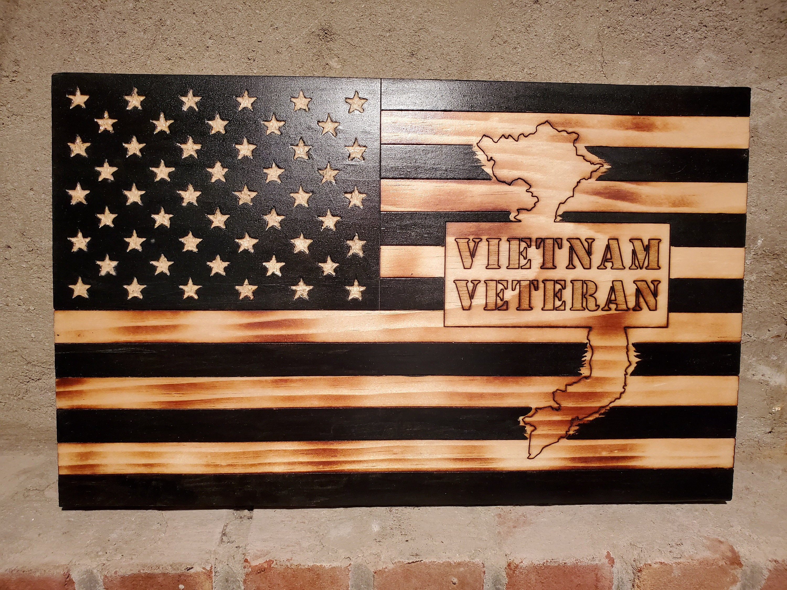 Vietnam Veteran Flag – Made In USA - Foto 6