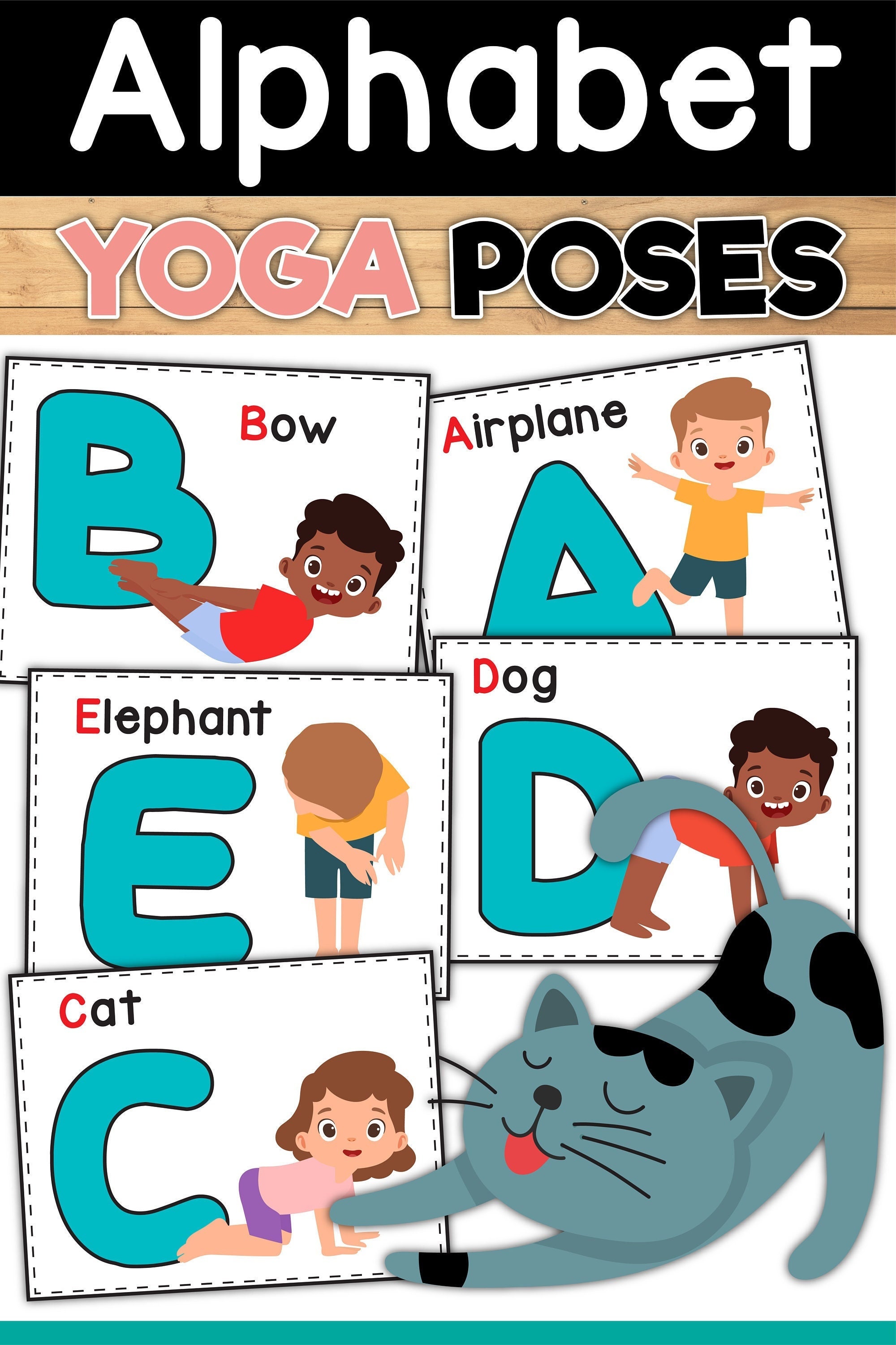 Amazon.com: The ABCs of Yoga for Kids: 9780982258705: Teresa Anne Power,  Kathleen Rietz: Books