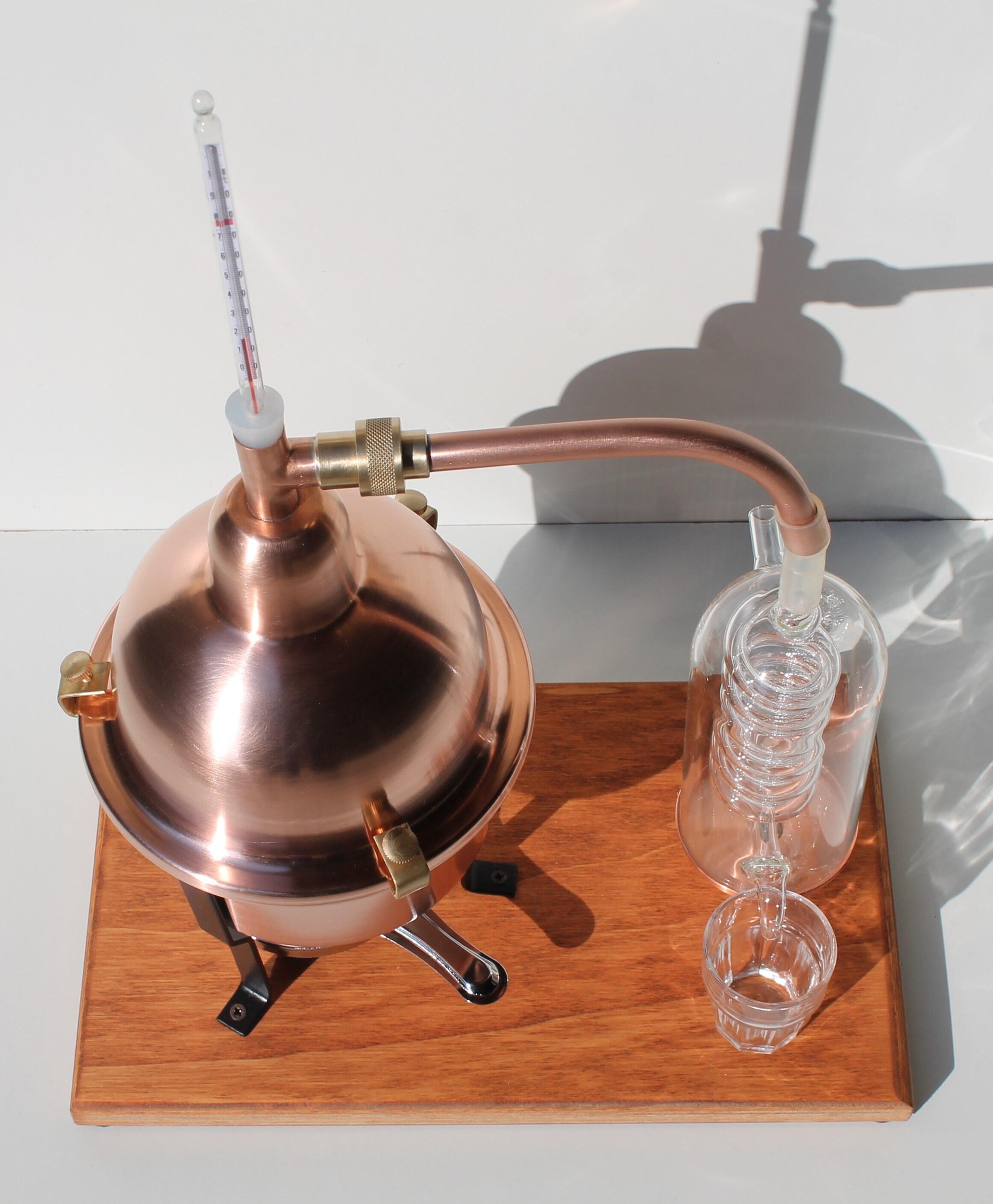 Alembic Distiller for Essential Oils and Distillates in Copper Etsy
