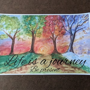 Life is a journey - Poster