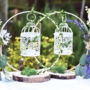 Wedding Birdcage Centrepieces and Table decorations. image 1