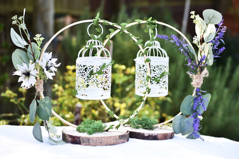 Wedding Birdcage Centrepieces and Table decorations. image 1