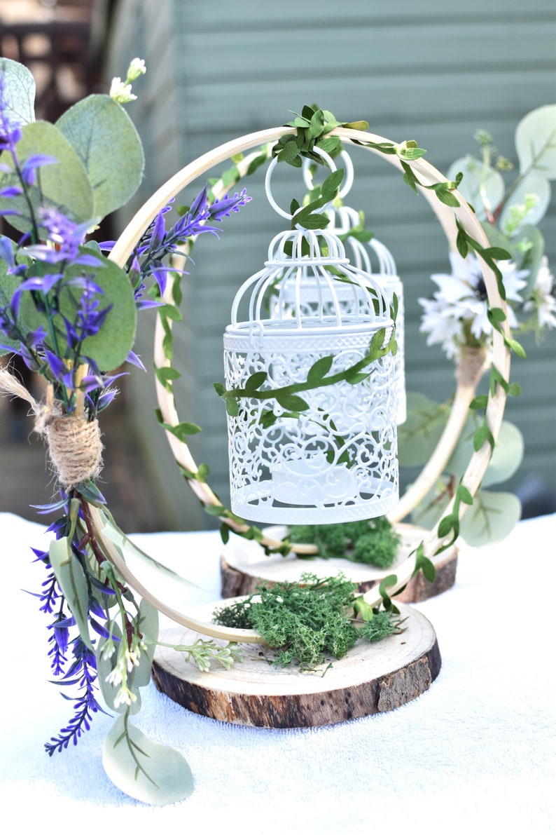 Wedding Birdcage Centrepieces and Table decorations. image 7