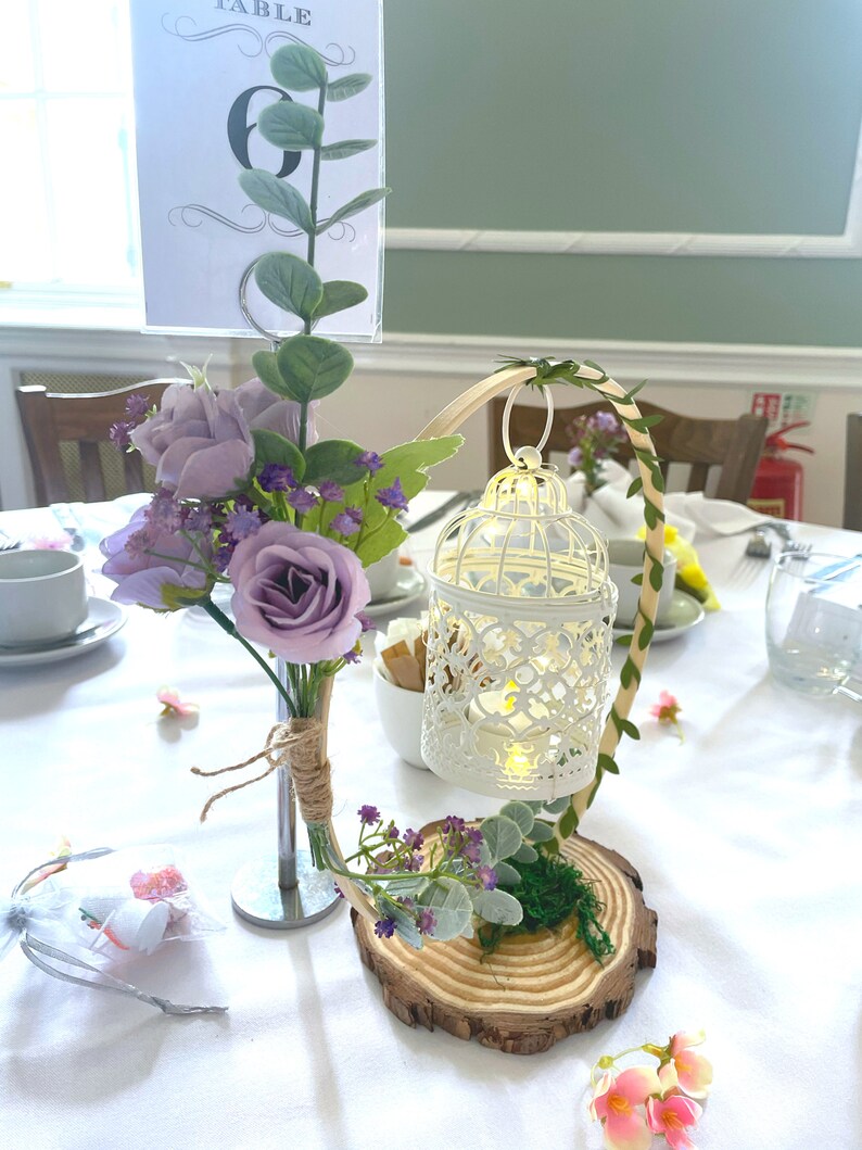 Wedding Birdcage Centrepieces and Table decorations. image 2