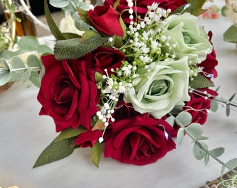 Wedding Bride Bouquet and Bridemaids Bouquets.