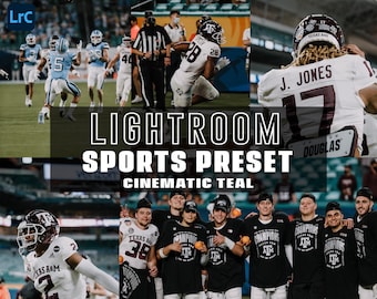 2 Cinematic Mobile & Desktop Lightroom Sports Preset, Dramatic Photo Filter for Sports Photography, and Instagram influencers