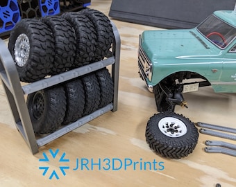 Closeout!  SCX24 Tire Rack for 1/24 Scale Tires