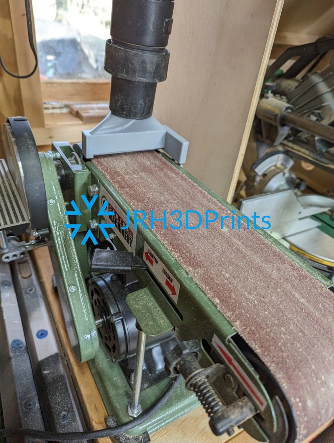 Dust Collection Adaptor for Central Machinery Benchtop Combo