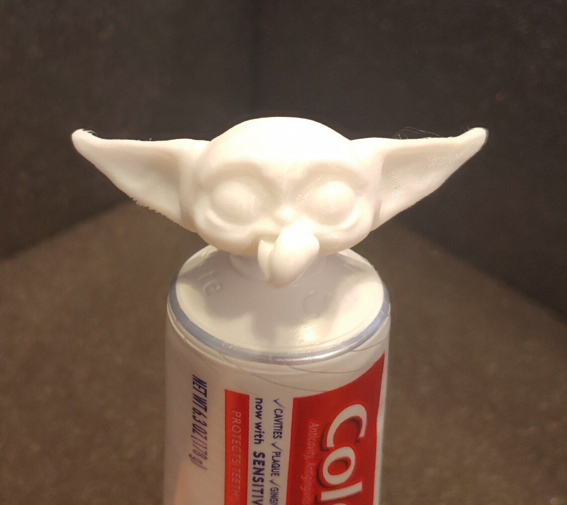 Baby Yoda Toothpaste Vomit 3 Pack Made in USA 3D Printed Etsy
