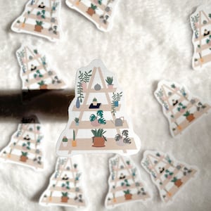 Autocollant étagère plante - Plant Sticker