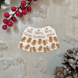 Étiquette identification / cadeau de noël / carte de remerciement / papeterie / cadeau de noël / ensemble de 10