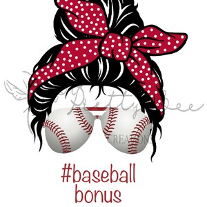 Baseball, bonus mom, PNG