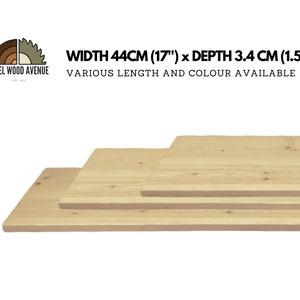 Rustic Scaffold Board Table Top: Solid Pine Desk, Bench, or Bar
