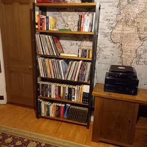 Scaffale alto a 6 ripiani, mobile multimediale, tavolo consolle, libreria, divisorio per ambienti, bar, scarpiera, struttura angolare, autoportante, varie dimensioni