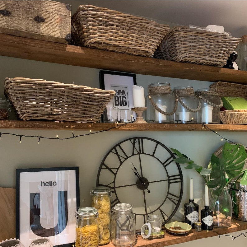 Floating Deep Thick Scaffold Board Shelf Width 30cm X Depth Etsy UK