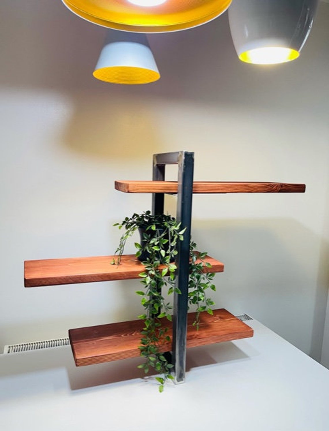 Regal im Industrial Style Look rustikales Reclaimed Gerüst | Etsy