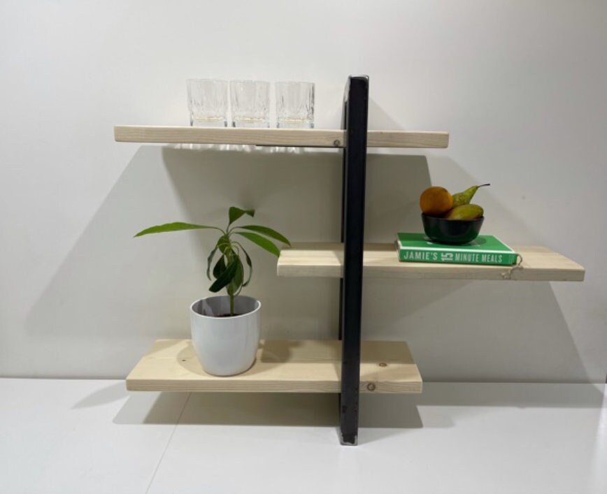 Regal im Industrial Style Look rustikales Reclaimed Gerüst | Etsy