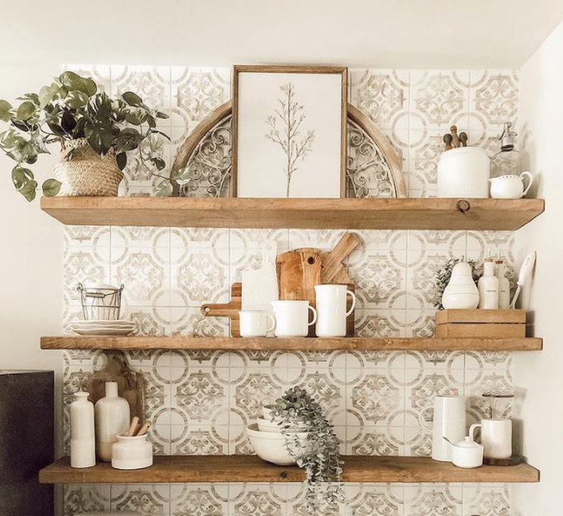 Floating Deep Thick Scaffold Board Shelf Width 30cm X Depth Etsy UK