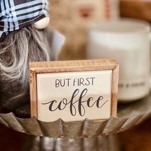 But First Coffee Cup Sticker – A Touch of Whimsy Designs