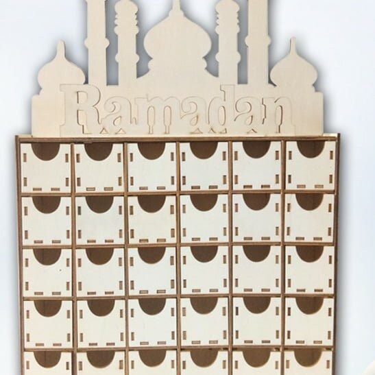 Advent Calendar, Ramadan Advent Calendar, Ramadan Decoration, Ramadan