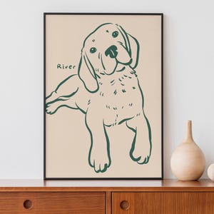 Ritratto di animale domestico personalizzato, illustrazione di animali domestici, ritratto di cane e gatto, ritratto di animale domestico disegnato male, foto di cane personalizzata, disegno di animali domestici, regalo personalizzato per gli amanti dei cani