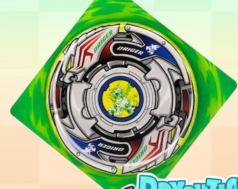 Droger Beyblade draaiende sleutelhanger
