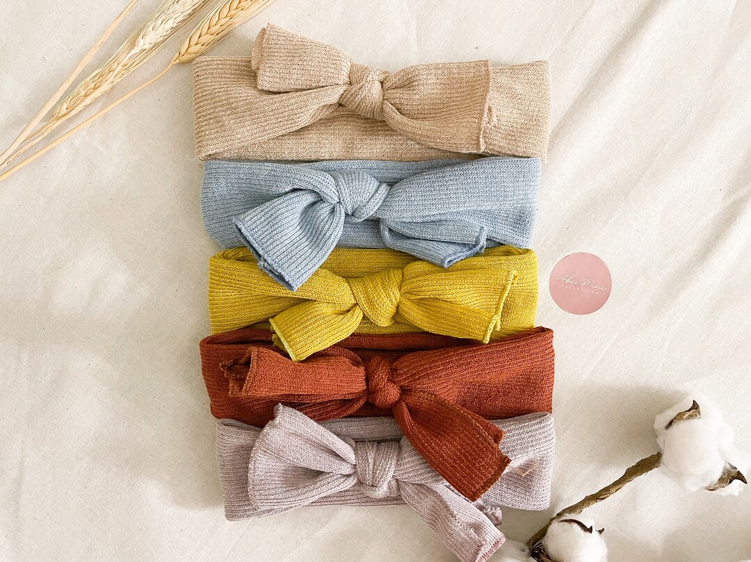 Baby Girl Top Knot Headbandturban Toddler Headbandsoft Infant