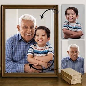 Realistic Photo Merge • Add loved one to Picture • Custom Memorial Portrait • Combine Photos
