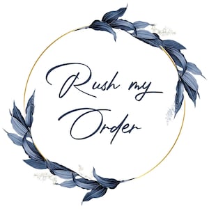 Rush my order