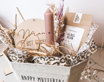 Muttertag, Muttertagsgeschenk, Muttertag Set, Geschenkidee zum Muttertag, für Mama, Mama ist die Beste, Personalisierung