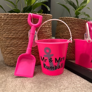 Personalised Bucket and Spade gift Set Customised Fun for Every AdventureBeach toys Sand toys Water toys Gift Personalised gift image 4