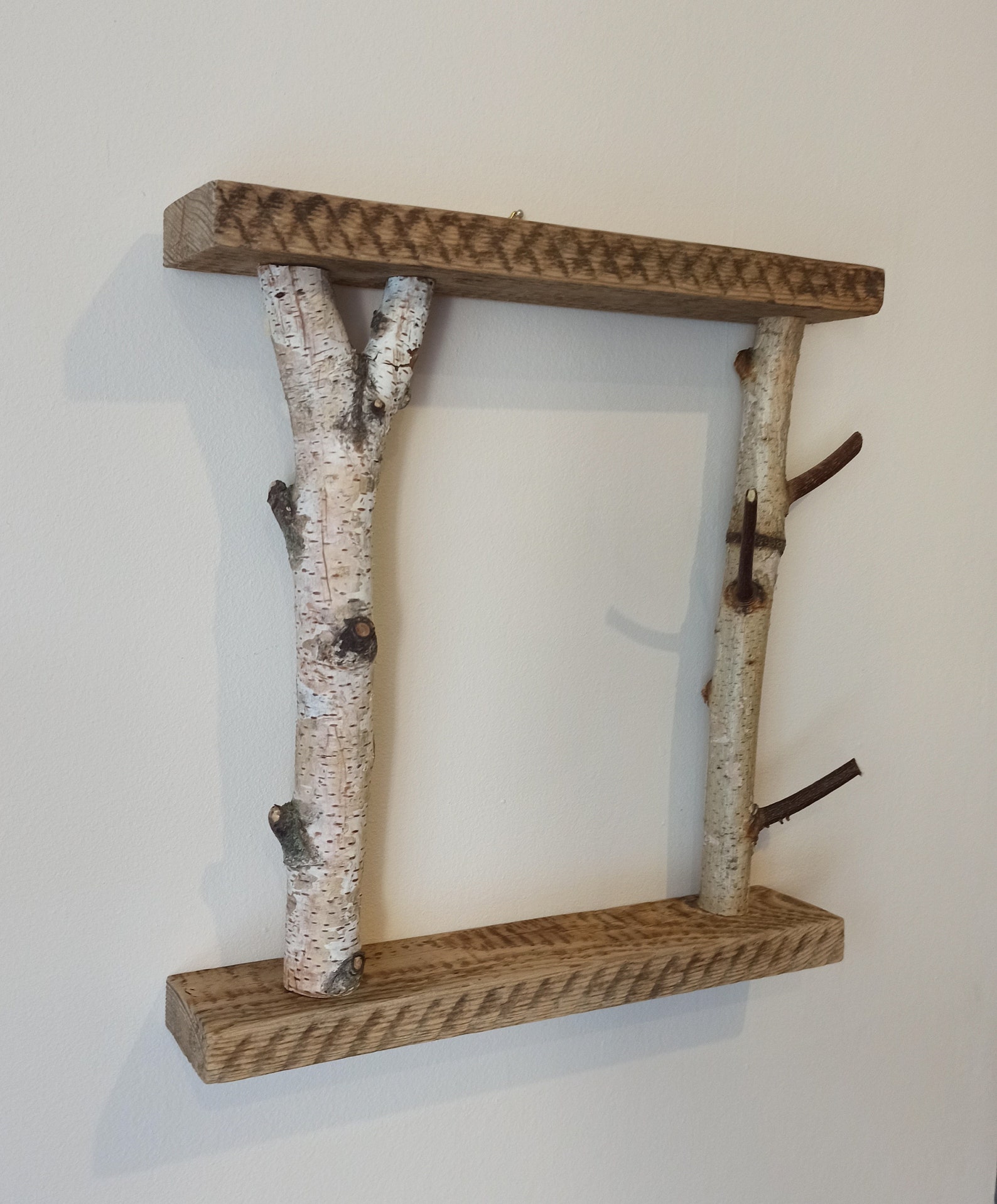 Shelf Birch Branches shelf Forest in your Home Be more Etsy
