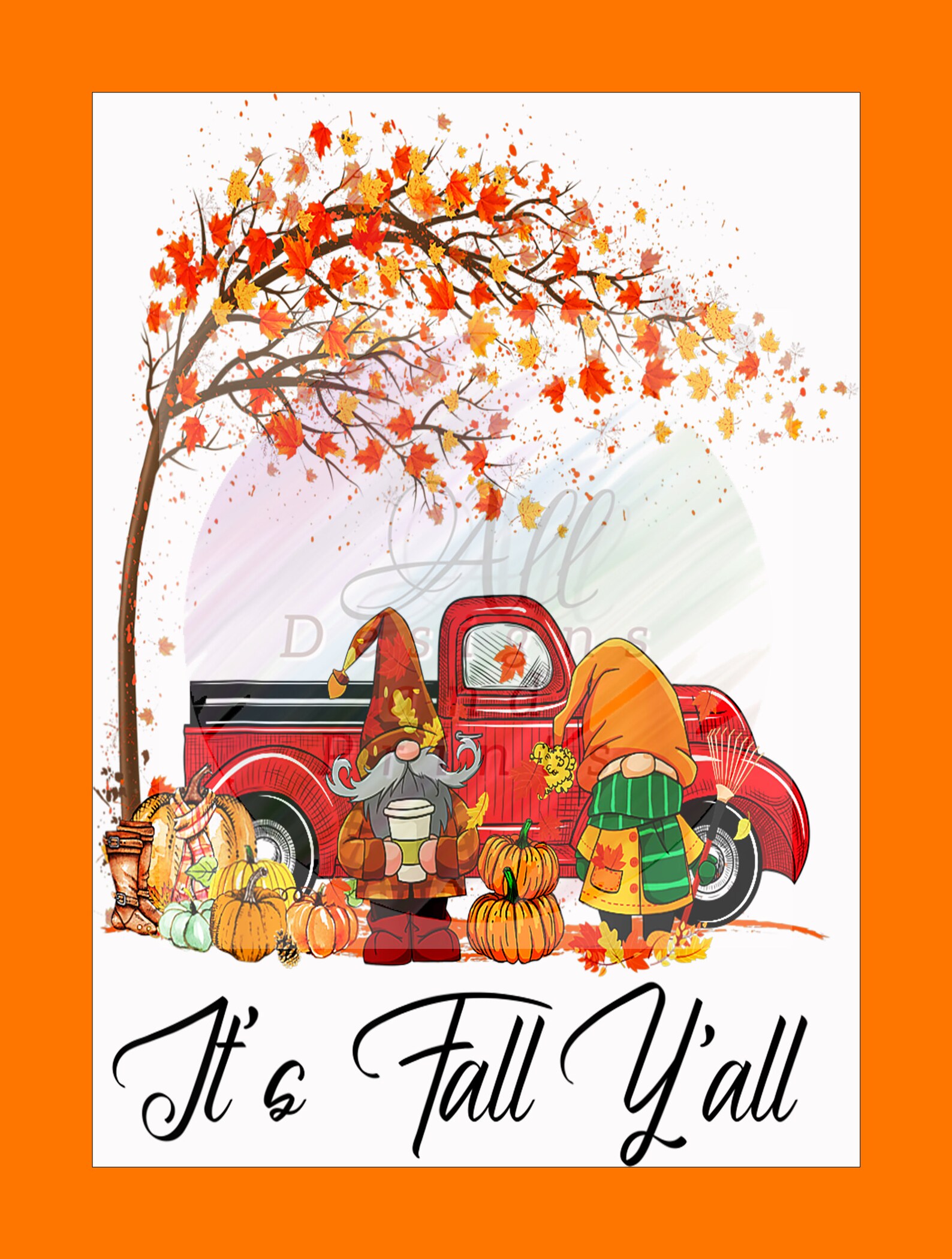 Happy Fall Y'all Wreath Sign 8 Inch Round or Rectangular | Etsy