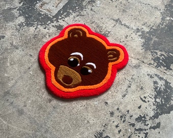 Handmade Custom Tufted Bear Dropout Teddy bear Accent Rug Decor Personalised Gift  - 100%  Personalised / Gift any Colours customisable