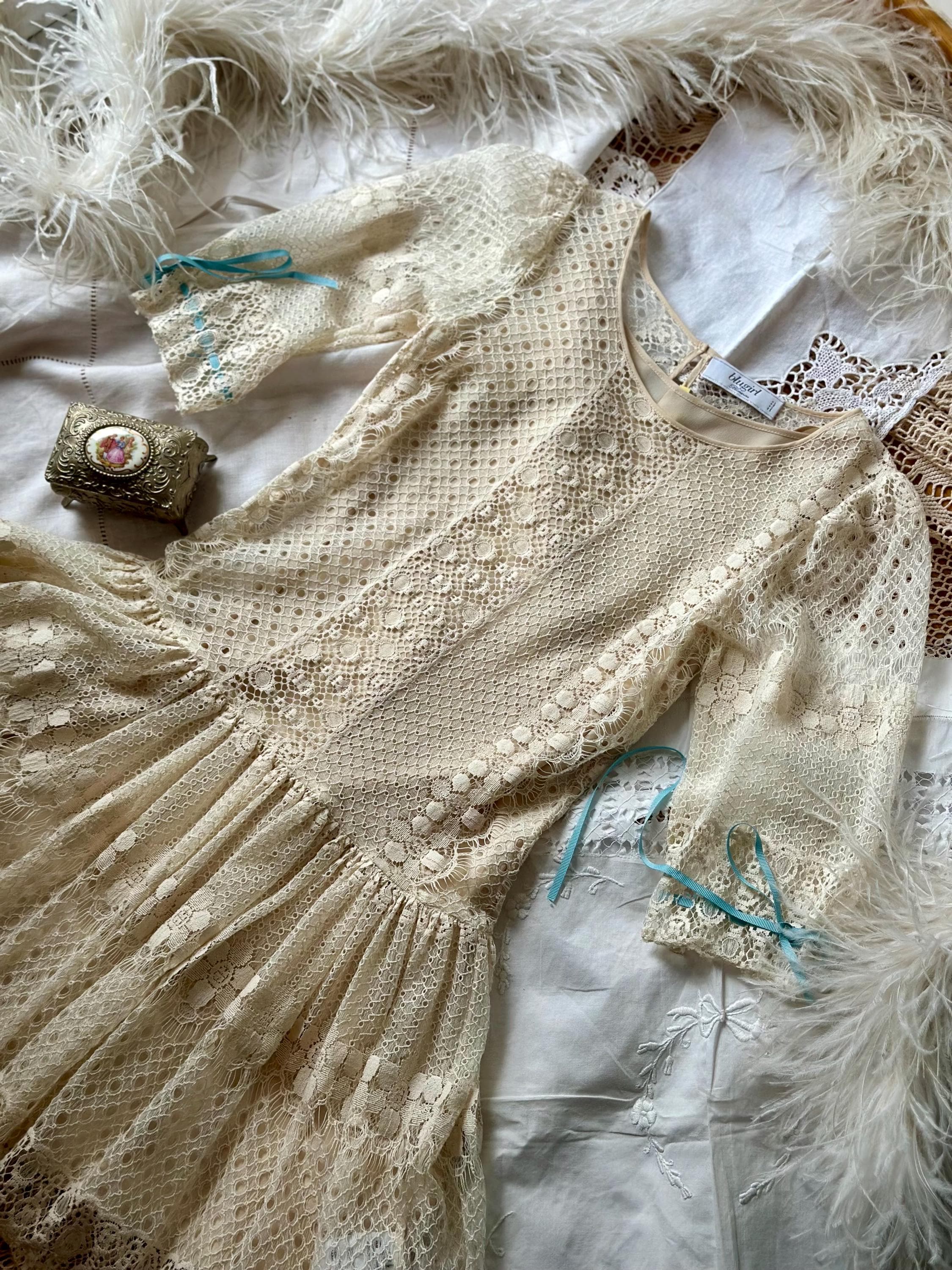 marc jacobs gold dita lace dress Beaded Fringe Cocktail Dress – Petals And Promises Prom